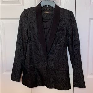 Super Trash Paisley Blazer (Black)